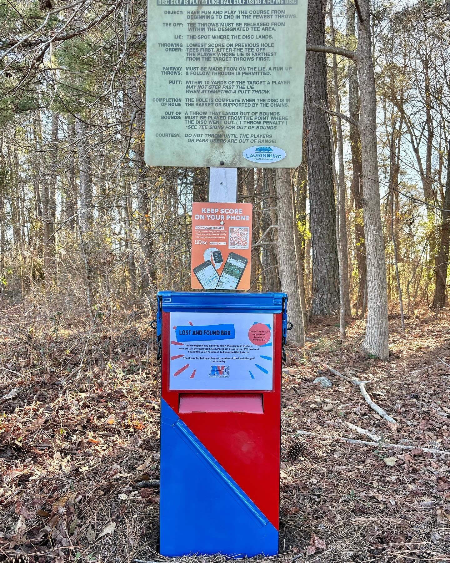 Lost and Found Return Box