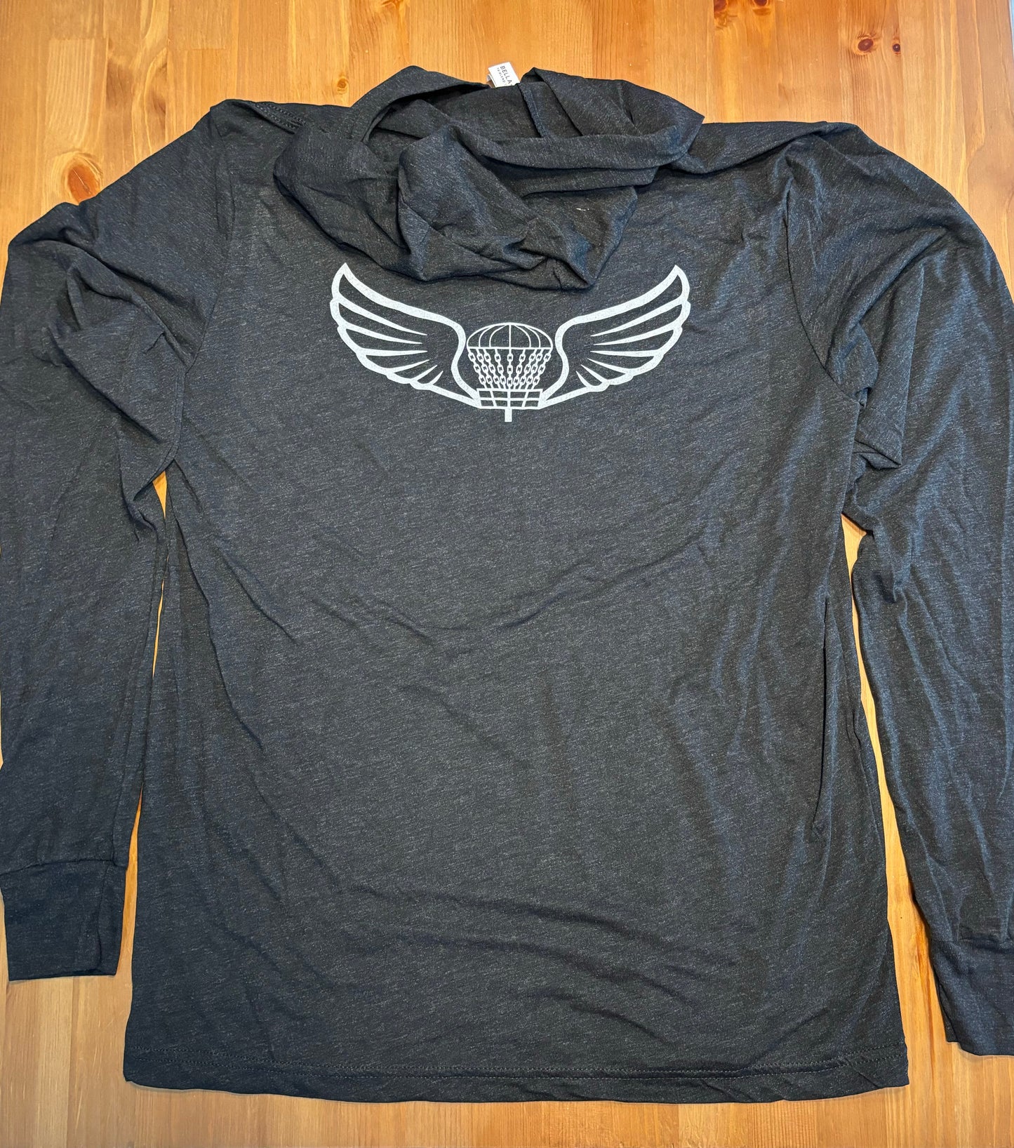 Street Rules Disc Golf LW Hoodie (Dark Heather Grey)