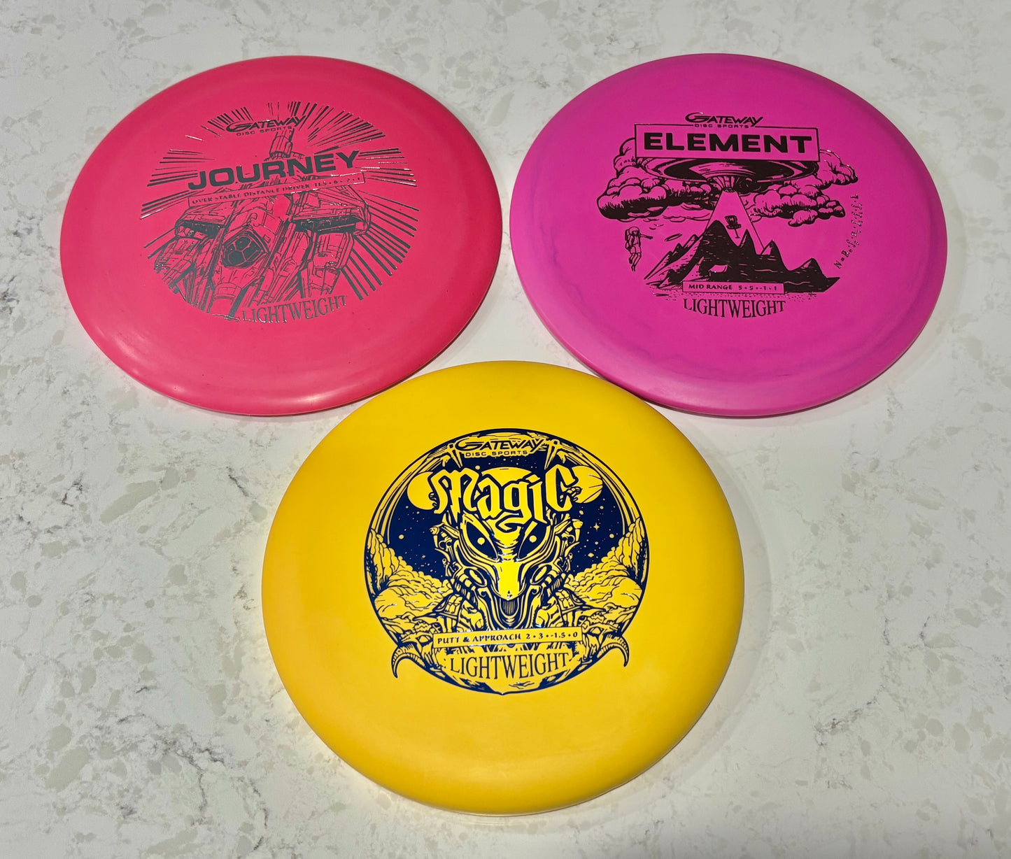 JOURNEY TO SPACE 3-DISC LIGHTWEIGHT STARTER SET