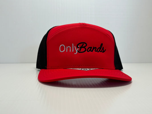 Only Bands Hat (Black/Red)